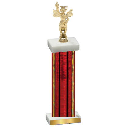 Single Red Glacier Academics Trophy