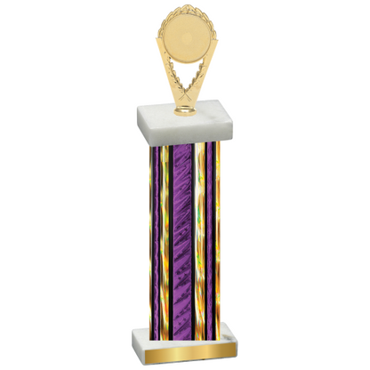 Single Purple Glacier Insert Trophy