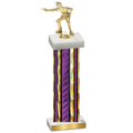 Single Purple Glacier Shooter Trophy