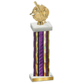 Single Purple Glacier Baseball Trophy