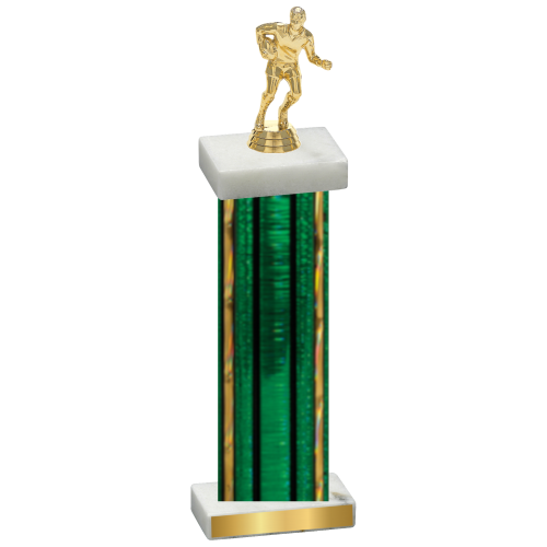 Single Green Glacier Rugby Trophy