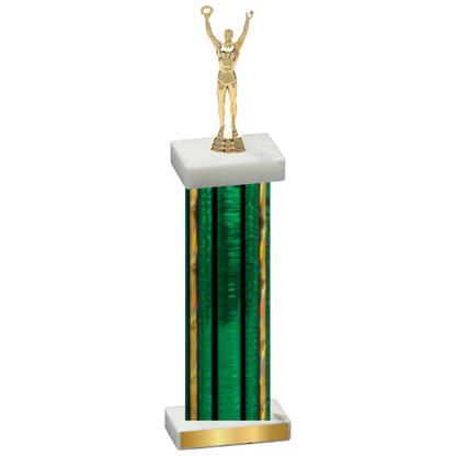 Single Green Glacier Victory Trophy