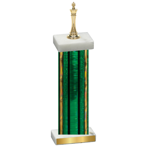 Single Green Glacier Chess Trophy