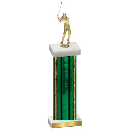 Single Green Glacier Golf Trophy