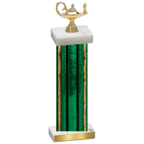 Single Green Glacier Academics Trophy