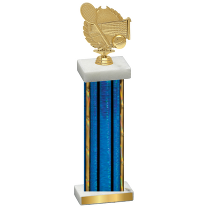 Single Blue Glacier Tennis Trophy