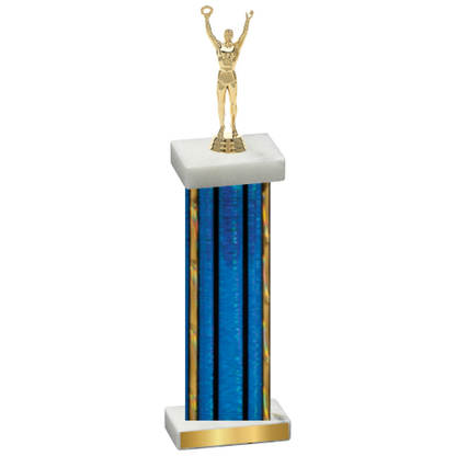 Single Blue Glacier Victory Trophy