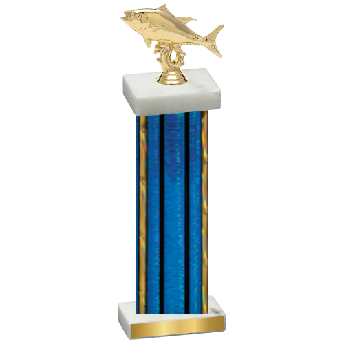 Single Blue Glacier Fishing Trophy