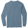Blue Jean front - COMFORT COLORS Heavyweight Ring Spun Long Sleeve Tee