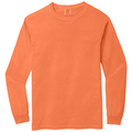 Burnt Orange front - COMFORT COLORS Heavyweight Ring Spun Long Sleeve Tee