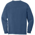 China Blue back - COMFORT COLORS Heavyweight Ring Spun Long Sleeve Tee