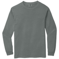Grey front - COMFORT COLORS Heavyweight Ring Spun Long Sleeve Tee