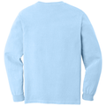 Hydrangea back - COMFORT COLORS Heavyweight Ring Spun Long Sleeve Tee