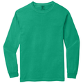 Island Green front - COMFORT COLORS Heavyweight Ring Spun Long Sleeve Tee