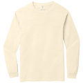 Ivory front - COMFORT COLORS Heavyweight Ring Spun Long Sleeve Tee