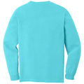 Lagoon back - COMFORT COLORS Heavyweight Ring Spun Long Sleeve Tee