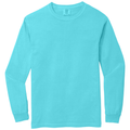 Lagoon front - COMFORT COLORS Heavyweight Ring Spun Long Sleeve Tee