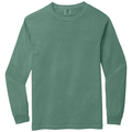 Light Green front - COMFORT COLORS Heavyweight Ring Spun Long Sleeve Tee