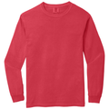 Paprika front - COMFORT COLORS Heavyweight Ring Spun Long Sleeve Tee