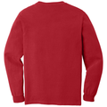 Red back - COMFORT COLORS Heavyweight Ring Spun Long Sleeve Tee