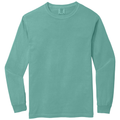 Seafoam front - COMFORT COLORS Heavyweight Ring Spun Long Sleeve Tee