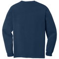 True Navy back - COMFORT COLORS Heavyweight Ring Spun Long Sleeve Tee