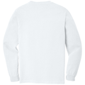 White back - COMFORT COLORS Heavyweight Ring Spun Long Sleeve Tee