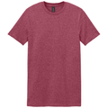 Heather Cardinal front - Gildan Softstyle T-Shirt