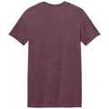 Heather Maroon back - Gildan Softstyle T-Shirt