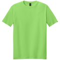 Lime front - Gildan Softstyle T-Shirt