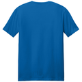 Neon Blue back - Gildan Softstyle T-Shirt