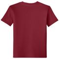Cardinal Red back - Gildan Youth Softstyle T-Shirt