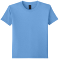 Carolina Blue front - Gildan Youth Softstyle T-Shirt