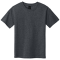 Dark Heather front - Gildan Youth Softstyle T-Shirt