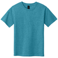Heather Galapagos Blue front - Gildan Youth Softstyle T-Shirt