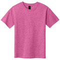 Heather Heliconia front - Gildan Youth Softstyle T-Shirt