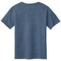 Heather Indigo back - Gildan Youth Softstyle T-Shirt