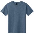 Heather Indigo front - Gildan Youth Softstyle T-Shirt