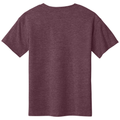 Heather Maroon back - Gildan Youth Softstyle T-Shirt
