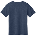 Heather Navy back - Gildan Youth Softstyle T-Shirt