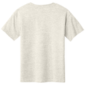 Heather Oatmeal back - Gildan Youth Softstyle T-Shirt