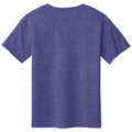 Heather Purple back - Gildan Youth Softstyle T-Shirt