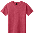 Heather Red front - Gildan Youth Softstyle T-Shirt