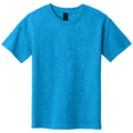 Heather Sapphire front - Gildan Youth Softstyle T-Shirt