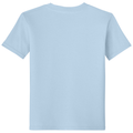 Light Blue back - Gildan Youth Softstyle T-Shirt
