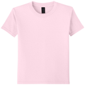 Light Pink front - Gildan Youth Softstyle T-Shirt