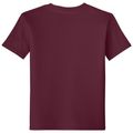 Maroon back - Gildan Youth Softstyle T-Shirt