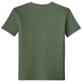 Military Green back - Gildan Youth Softstyle T-Shirt