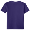 Purple back - Gildan Youth Softstyle T-Shirt