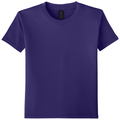 Purple front - Gildan Youth Softstyle T-Shirt